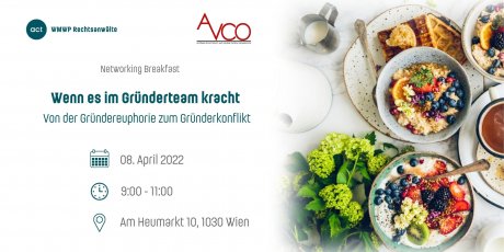 Problems loading? View the picture here: https://avco.at/networking-breakfast-wenn-es-im-gruenderteam-kracht-von-der-gruendereuphorie-zum-gruenderkonflikt/